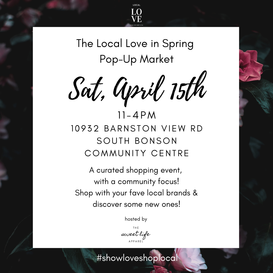 The Local Love in Spring Pop-Up Market