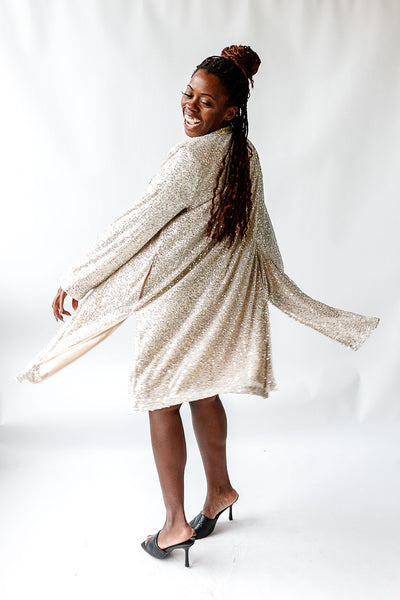 Sparkle & Shine Sequin Duster
