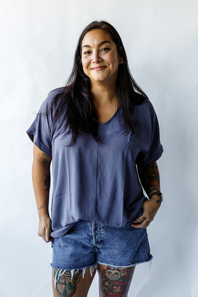 V-Neck Dolman Top