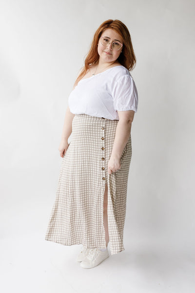Perfect as a Picnic Gingham Skirt